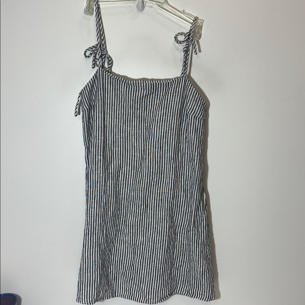 Reformation Aubree 100% linen Vineyard stripe - Picture 4 of 4
